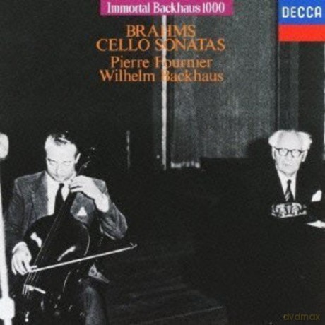 Wilhelm Bachhaus: Brahms: Cello Sonatas Nos.1 2 [CD]