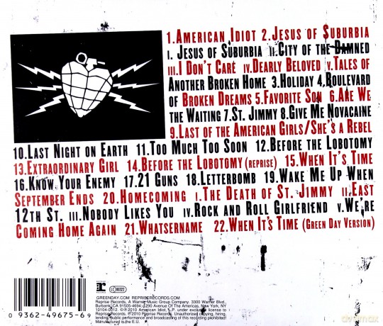 Green Day: Original Broadway Cast Recording [2CD]