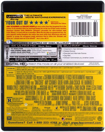 Snatched (Babskie wakacje) [Blu-Ray 4K]+[Blu-Ray]
