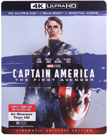 Captain America: The First Avenger (Pierwsze starcie) [Blu-Ray 4K]+[Blu-Ray]