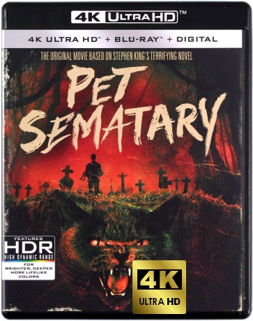 Pet Sematary (Smętarz dla zwierzaków) [Blu-Ray 4K]+[Blu-Ray]