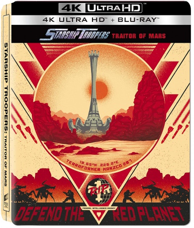 Żołnierze Kosmosu: Zdrada na Marsie (Starship Troopers: Traitor of Mars) (steelbook) [Blu-Ray 4K]+[Blu-Ray]