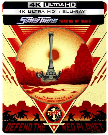 Żołnierze Kosmosu: Zdrada na Marsie (Starship Troopers: Traitor of Mars) (steelbook) [Blu-Ray 4K]+[Blu-Ray]
