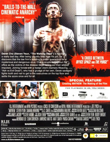 Mayhem (Korpo) [Blu-Ray 4K]+[Blu-Ray]