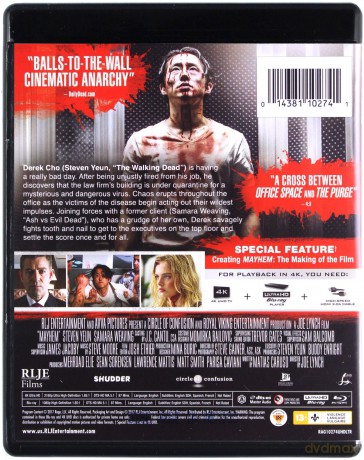 Mayhem (Korpo) [Blu-Ray 4K]+[Blu-Ray]