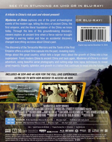 Mysteries of Ancient China [Blu-Ray 4K]+[Blu-Ray]