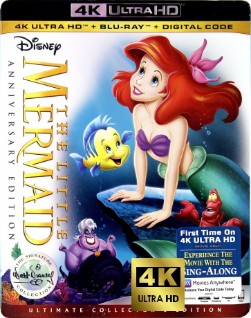 The Little Mermaid (Mała Syrenka) [Disney) [Blu-Ray 4K]+[Blu-Ray]