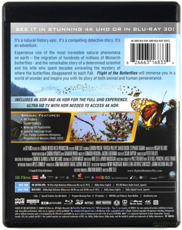 Flight of the Butterflies [Blu-Ray 4K]+[Blu-Ray 3D]+[Blu-Ray]