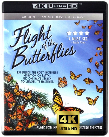 Flight of the Butterflies [Blu-Ray 4K]+[Blu-Ray 3D]+[Blu-Ray]