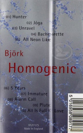 Bjork: Homogenic [KASETA]