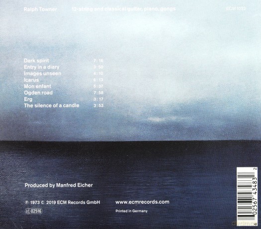 Ralph Towner: Touchstones: Diary [CD]