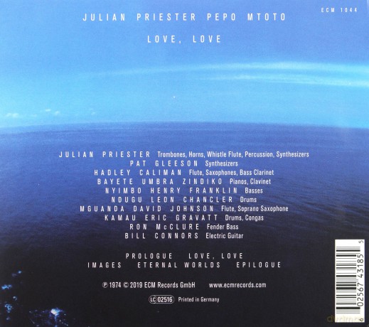 Julian Priester: Touchstones: Love Love [CD]