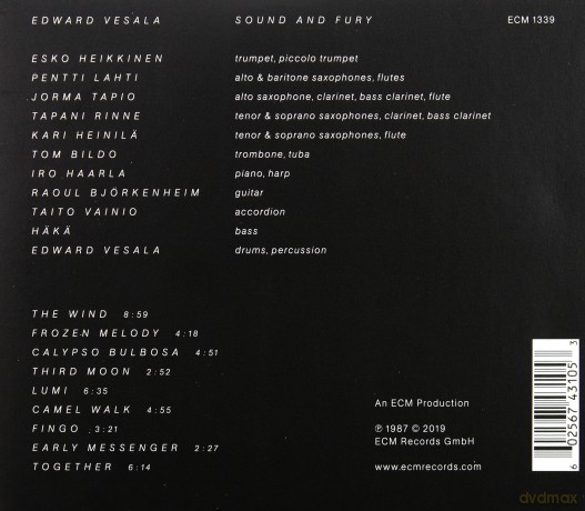 Edward Vesala: Touchstones: Lumi [CD]