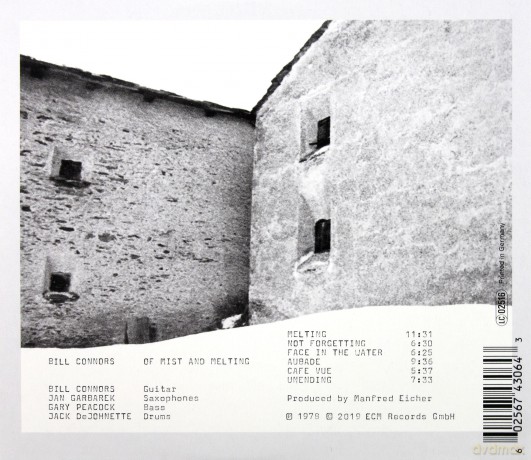 Bill Connors: Touchstones: Of Mist And Melting [CD]