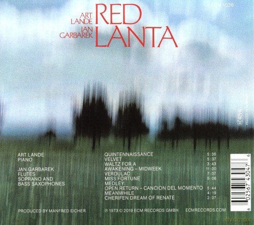 Jan Garbarek: Touchstones: Red Lanta [CD]