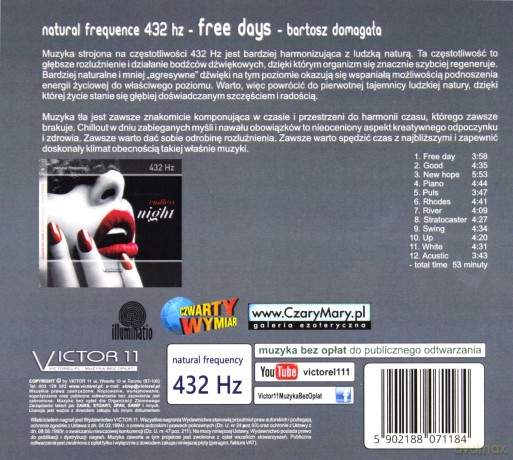 Bartosz Domagała: Free Day 432 Hz [CD]