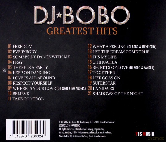 DJ Bobo: 25 Years-Greatest Hits [CD]