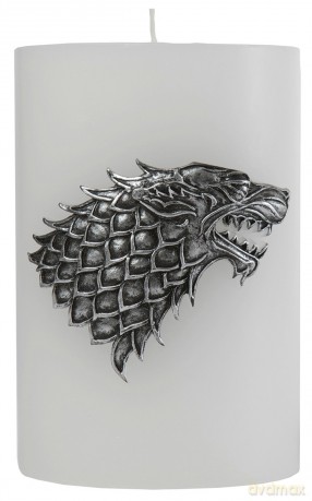 Game of Thrones (Gra o Tron) Stark (Sculpted Insignia Candle) Świeca