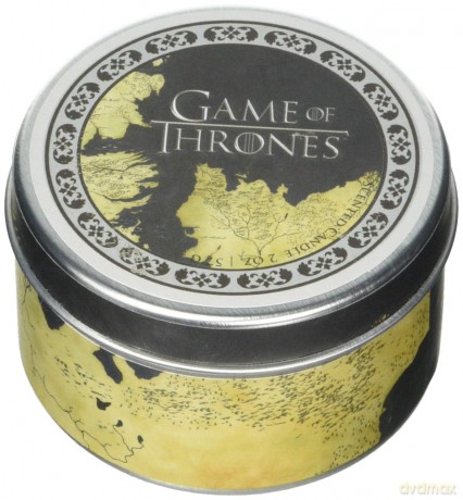 Game of Thrones (Gra o Tron) Westeros Map (Vanilla Scented Tin Candle Small) Świeca