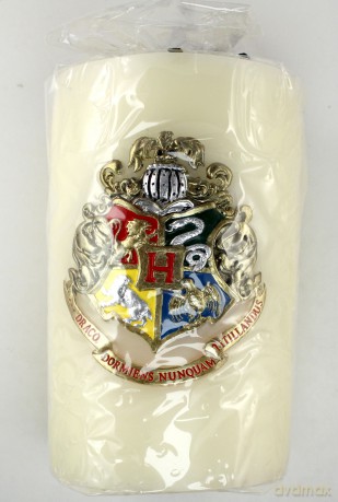 Harry Potter Hogwarts (Large Sculpted Insignia Candle) Świeca