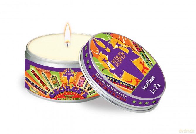 Harry Potter Weasley's Wizard Wheezes (Mint Scented Tin Candle Small) Świeca