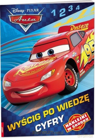 Auta. Wyścig po wiedzę. Cyfry [KSIĄŻKA]