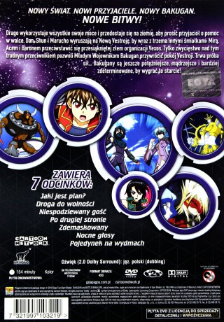 Bakugan 5: Nowa Vestroja część 2 [DVD]