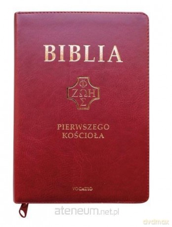 Biblia pierwszego Kościoła, karmazynowa [KSIĄŻKA]