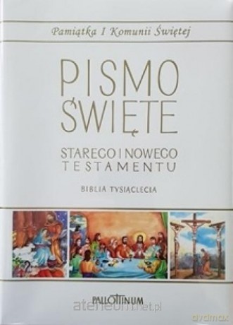 Biblia Tysiąclecia duża (komunia, komiks) [KSIĄŻKA]