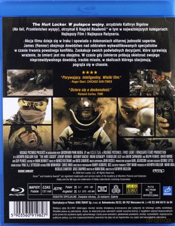 The Hurt Locker: W pułapce wojny [Blu-Ray]