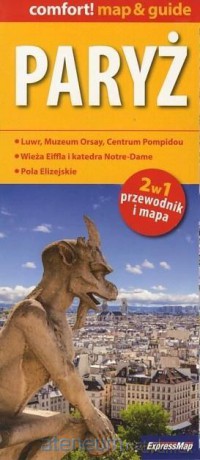 Comfort! map&guide Paryż 2w1 [KSIĄŻKA]