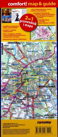 Comfort! map&guide Warszawa 2w1 [KSIĄŻKA]