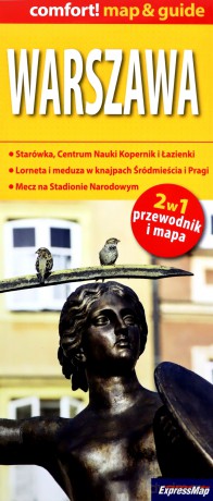 Comfort! map&guide Warszawa 2w1 [KSIĄŻKA]