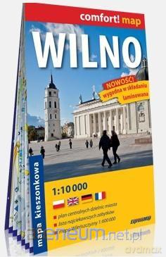Comfort!map Wilno 1:10 000 plan miasta