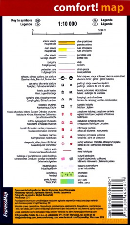 Comfort!map Wilno 1:10 000 plan miasta