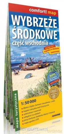Comfort!map Wybrzeże Środkowe część wschodnia 1:50 000
