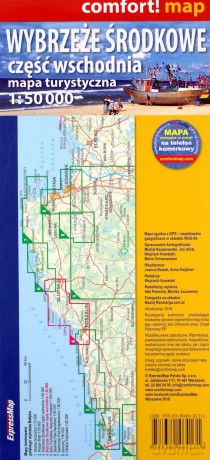 Comfort!map Wybrzeże Środkowe część wschodnia 1:50 000