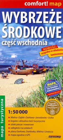 Comfort!map Wybrzeże Środkowe część wschodnia 1:50 000
