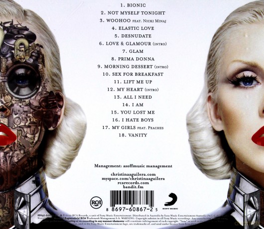 Christina Aguilera: Bionic Explicit Version [CD]