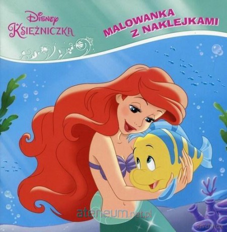 Disney Księżniczka. Malowanka z naklejkami [KSIĄŻKA]