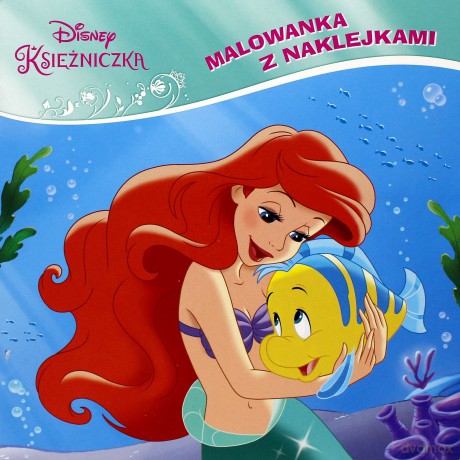 Disney Księżniczka. Malowanka z naklejkami [KSIĄŻKA]