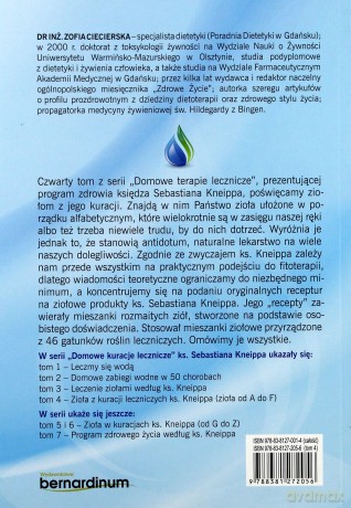 Domowe terapie lecznicze. Zioła z kuracji - Zofia Ciecierska [KSIĄŻKA]