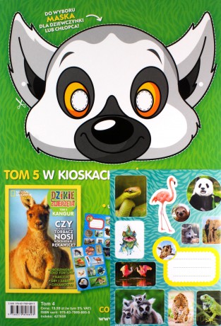 Dzikie Zwierzęta (Tom 4) Lamur [KSIĄŻKA]
