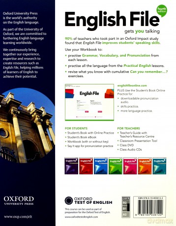 English File 4E Intermediate ćwiczenie bez klucza [KSIĄŻKA]
