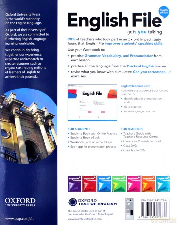 English File 4E Pre-Intermediate ćwiczenie + klucz [KSIĄŻKA]