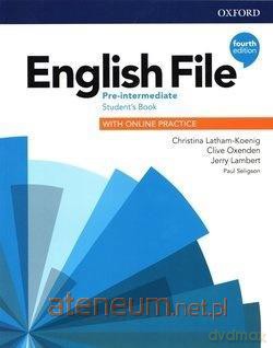 English File 4E Pre-Interned. podręcznik + online practice [KSIĄŻKA]