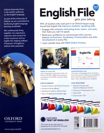 English File 4E Pre-Interned. podręcznik + online practice [KSIĄŻKA]