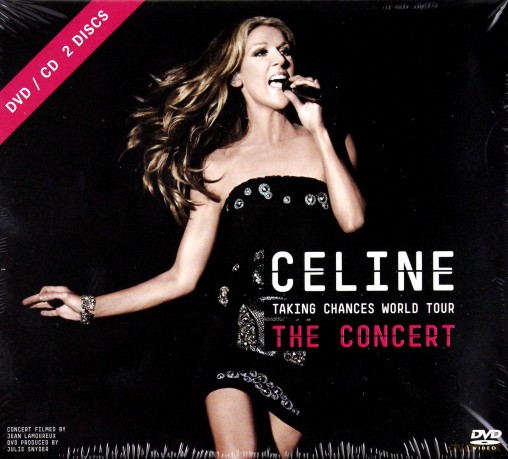 Celine Dion: Taking Chances World Tour THE CONCERT World DVD/CD English/Boston Show (ecopack) [CD]+[DVD]