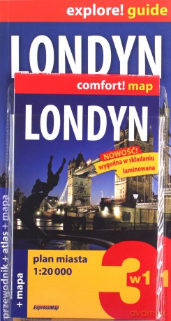 Explore! guide Londyn 3w1 [KSIĄŻKA]