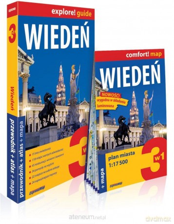 Explore! guide Wiedeń 3w1 [KSIĄŻKA]